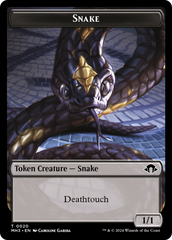 Servo // Snake Double-Sided Token [Modern Horizons 3 Tokens] | Jack's On Queen