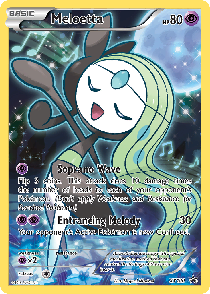 Meloetta (XY120) [XY: Black Star Promos] | Jack's On Queen