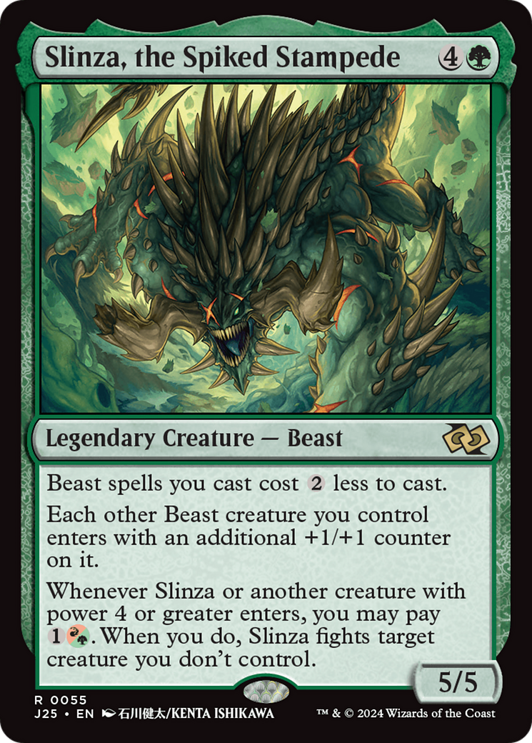 Slinza, the Spiked Stampede [Foundations Jumpstart] | Jack's On Queen