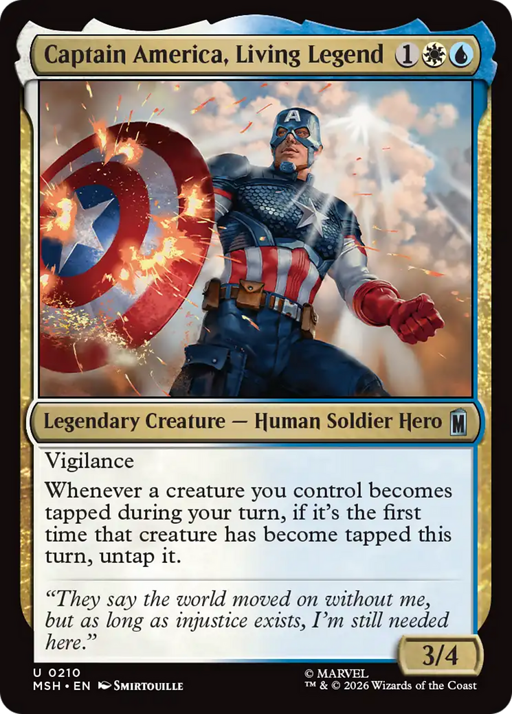 Captain America, Living Legend [Marvel Super Heroes] | Jack's On Queen