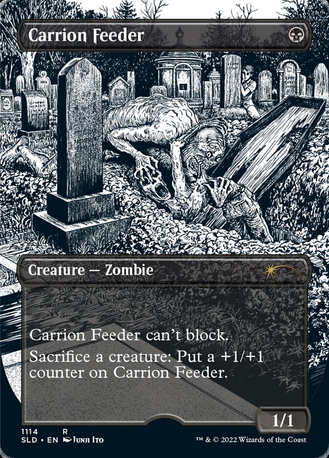 Carrion Feeder (Borderless Etched Foil) [Secret Lair Drop Series] | Jack's On Queen