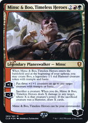 Minsc & Boo, Timeless Heroes (Promo Pack) [The Lost Caverns of Ixalan Promos] | Jack's On Queen