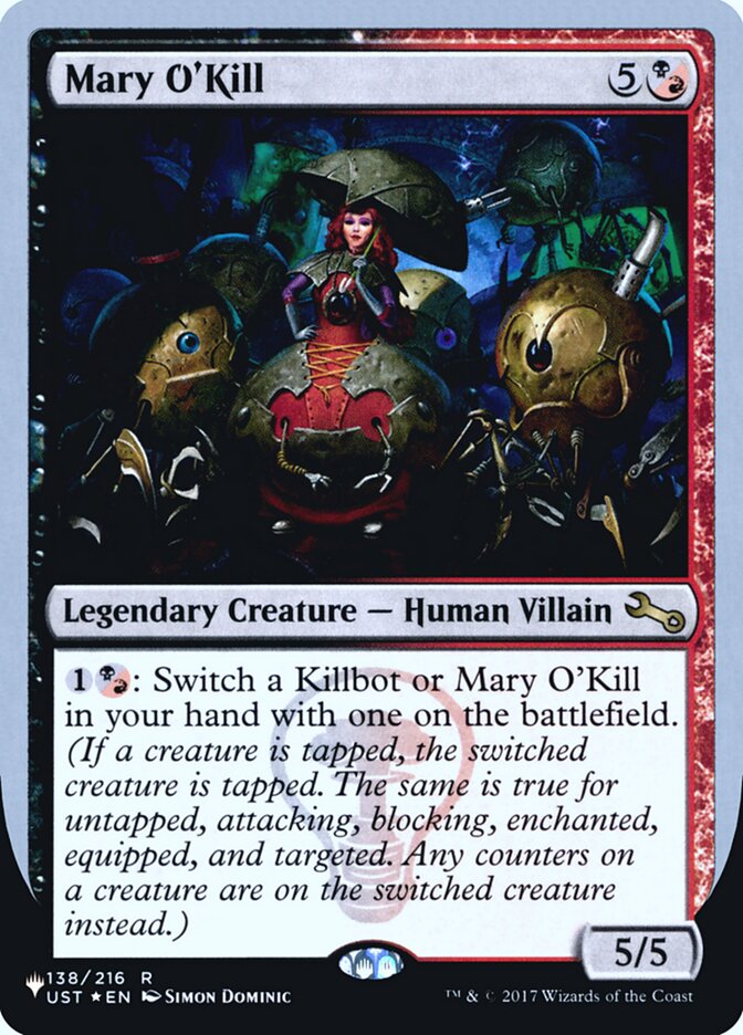 Mary O'Kill (Unfinity Foil Edition) [The List] | Jack's On Queen