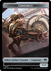 Eldrazi Spawn // Construct (0042) Double-Sided Token [Commander Masters Tokens] | Jack's On Queen