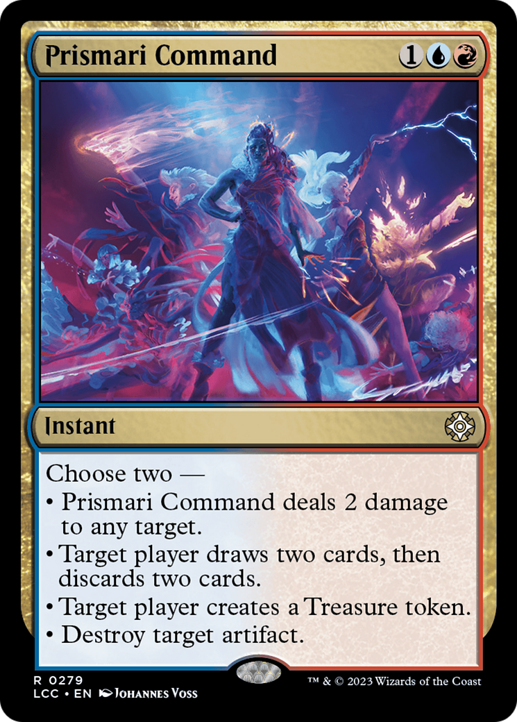 Prismari Command [The Lost Caverns of Ixalan Commander] | Jack's On Queen