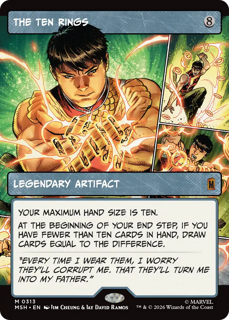 The Ten Rings (Borderless) [Marvel Super Heroes] | Jack's On Queen