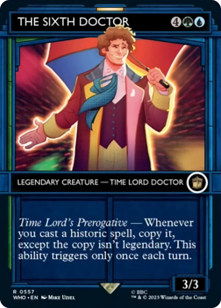 The Sixth Doctor (Showcase) [Doctor Who] | Jack's On Queen