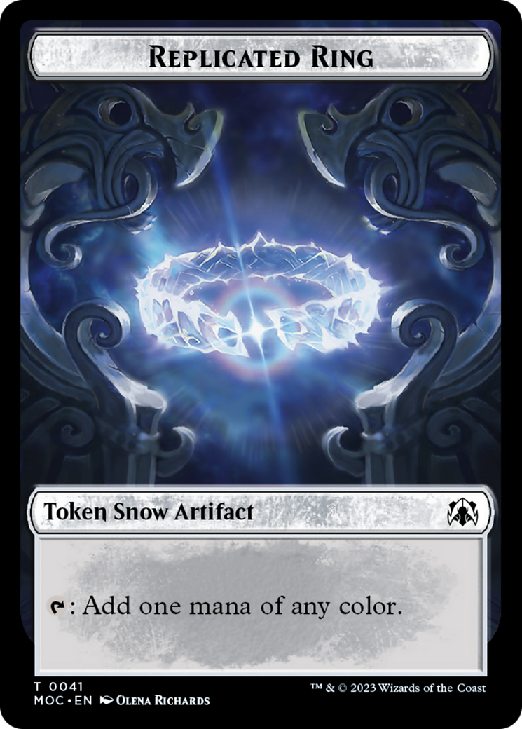 Food // Replicated Ring Double-Sided Token [March of the Machine Commander Tokens] | Jack's On Queen