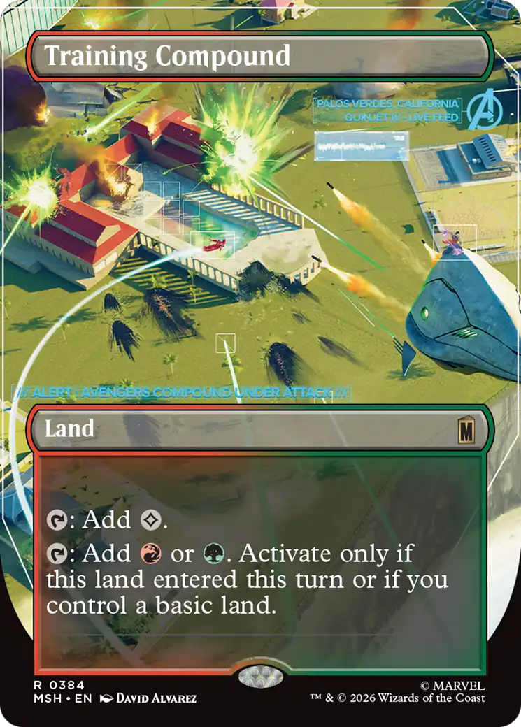 Training Compound (Borderless) [Marvel Super Heroes] | Jack's On Queen
