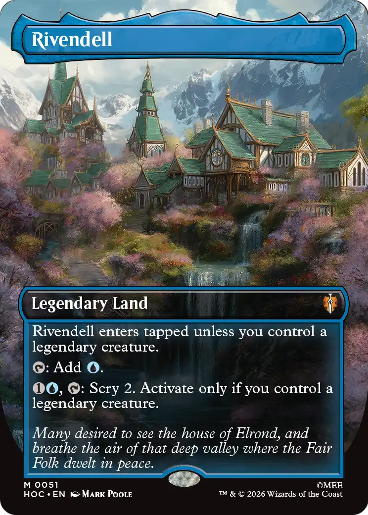 Rivendell (Borderless) [The Hobbit: Eternal-Legal] | Jack's On Queen