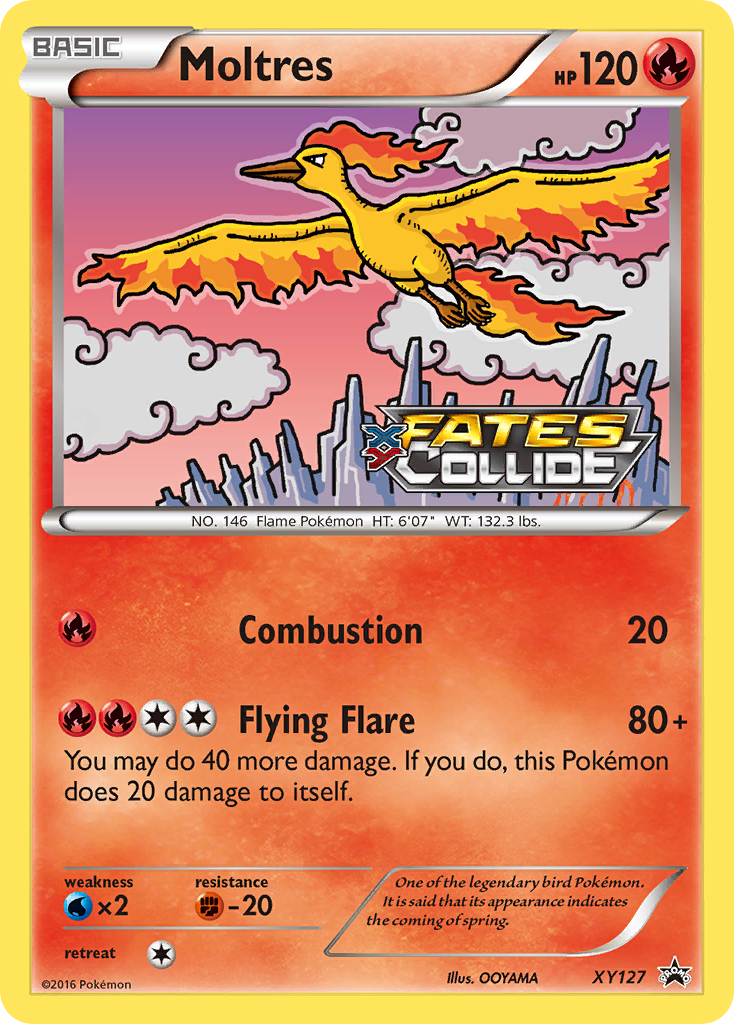 Moltres (XY127) [XY: Black Star Promos] | Jack's On Queen