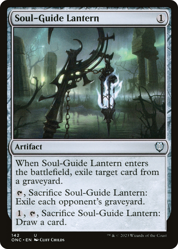 Soul-Guide Lantern [Phyrexia: All Will Be One Commander] | Jack's On Queen