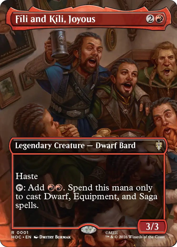 Fili and Kili, Joyous (Borderless) [The Hobbit: Eternal-Legal] | Jack's On Queen