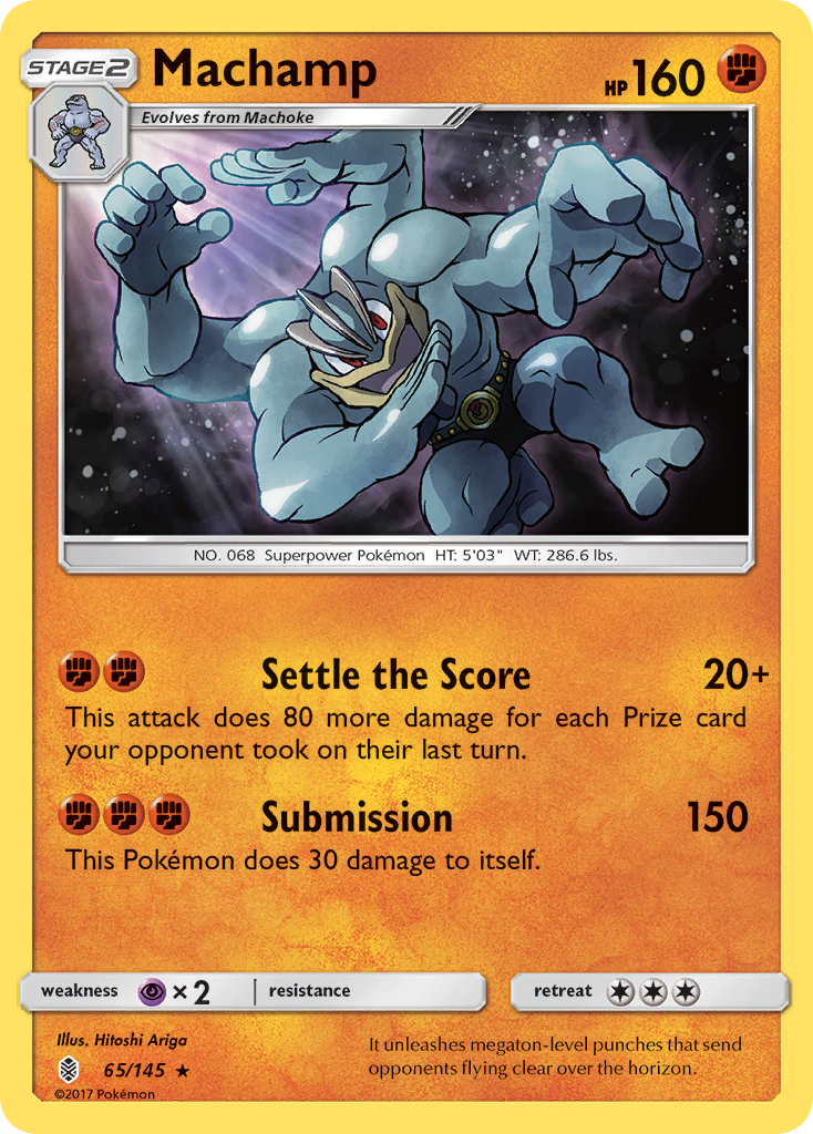 Machamp (65/145) [Sun & Moon: Guardians Rising] | Jack's On Queen