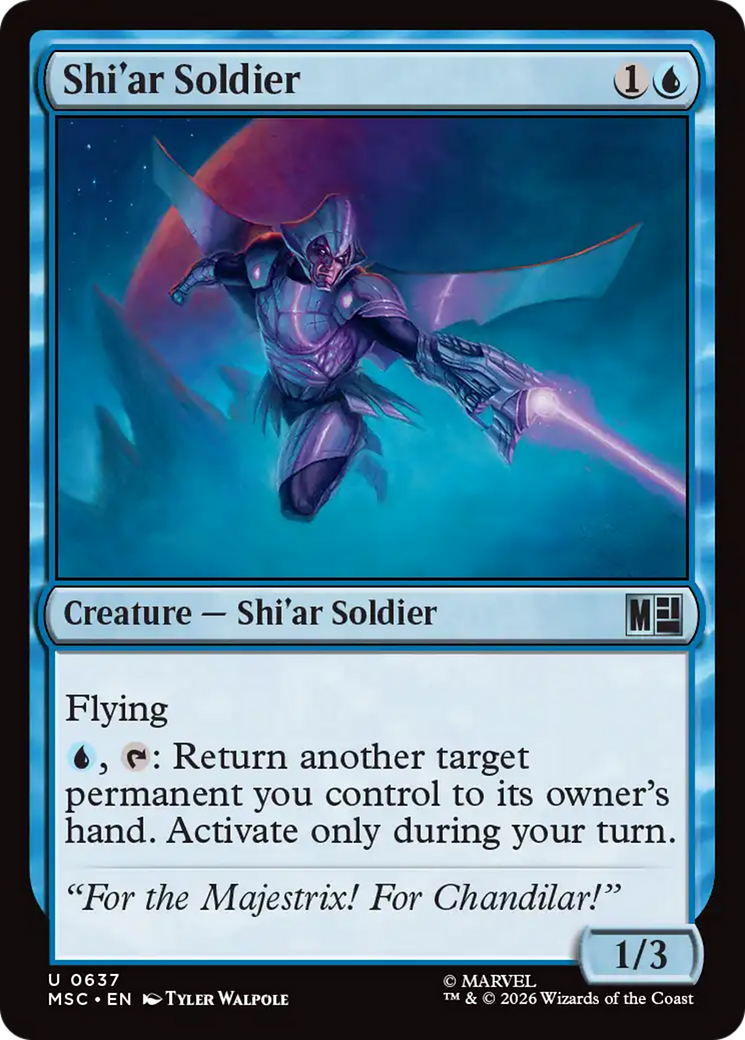 Shi'ar Soldier [Marvel Super Heroes Commander] | Jack's On Queen
