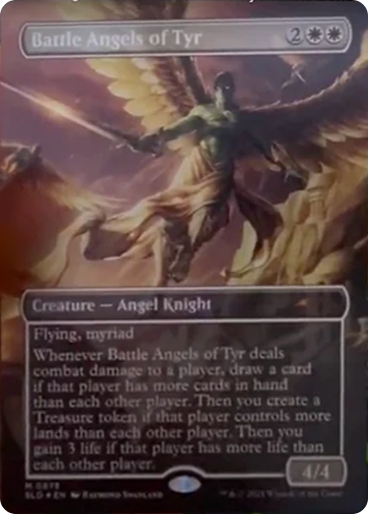 Battle Angels of Tyr (Rainbow Foil) [Secret Lair Drop Series] | Jack's On Queen