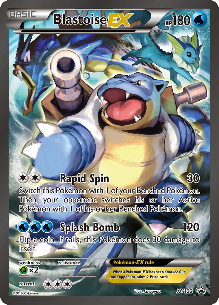 Blastoise EX (XY122) [XY: Black Star Promos] | Jack's On Queen