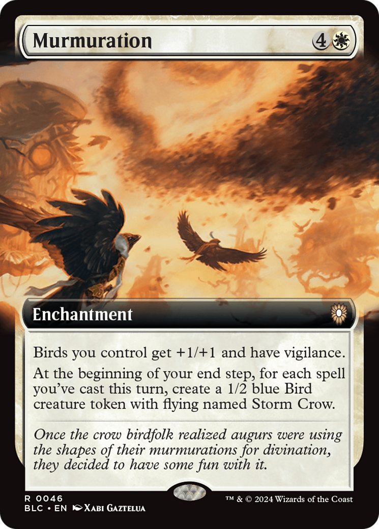 Murmuration (Extended Art) [Bloomburrow Commander] | Jack's On Queen
