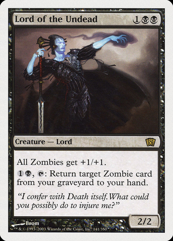 Lord of the Undead (8th Edition) [Oversize Cards] | Jack's On Queen