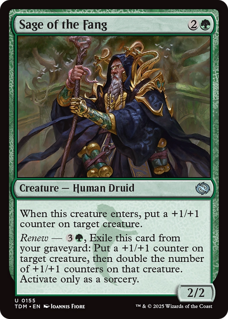 Sage of the Fang [Tarkir: Dragonstorm] | Jack's On Queen
