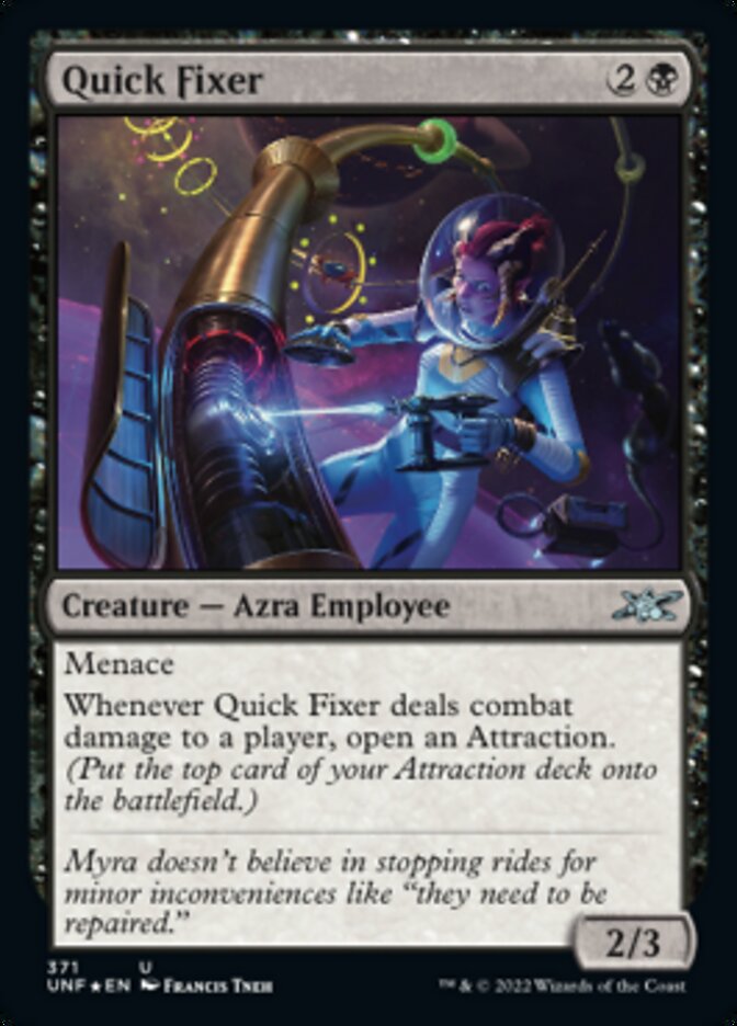 Quick Fixer (Galaxy Foil) [Unfinity] | Jack's On Queen