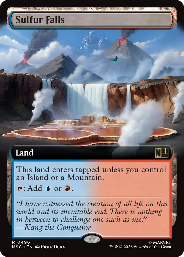 Sulfur Falls (Extended Art) [Marvel Super Heroes Commander] | Jack's On Queen