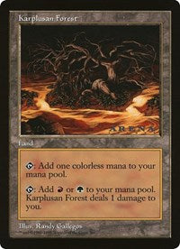 Karplusan Forest (Oversized) [Oversize Cards] | Jack's On Queen