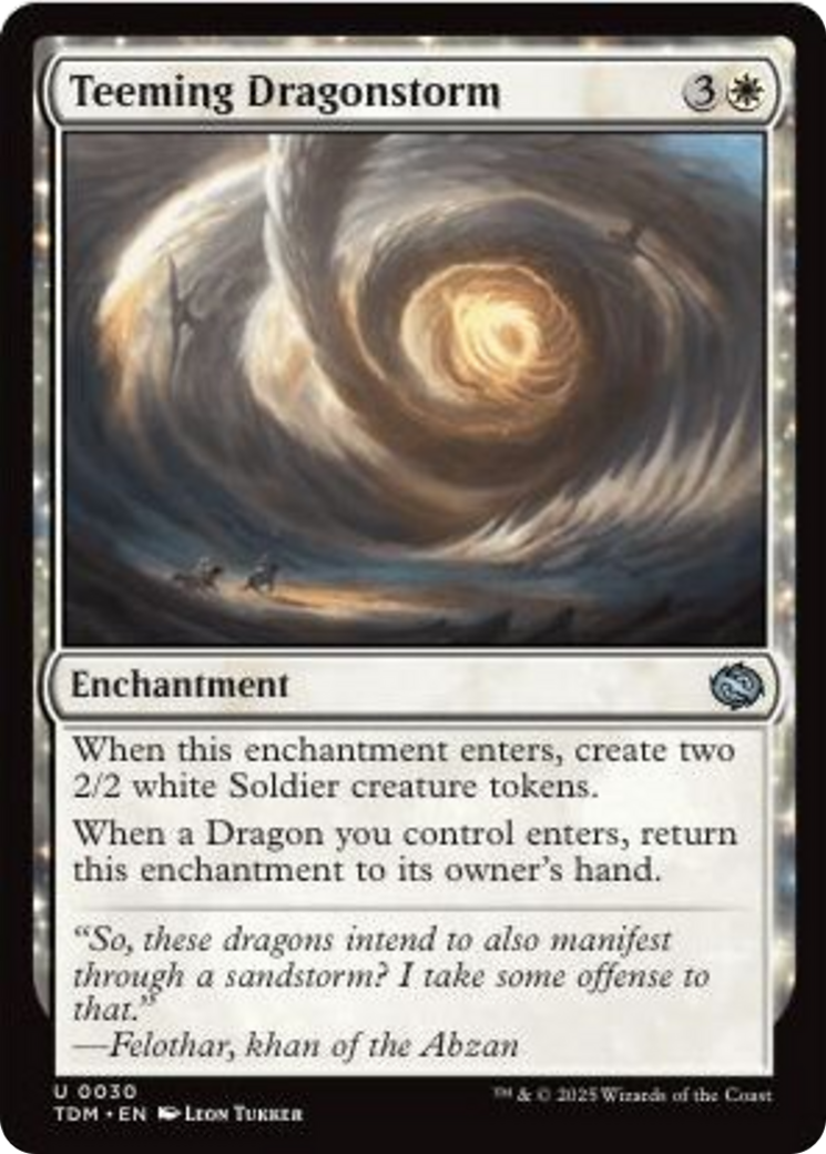 Teeming Dragonstorm [Tarkir: Dragonstorm] | Jack's On Queen