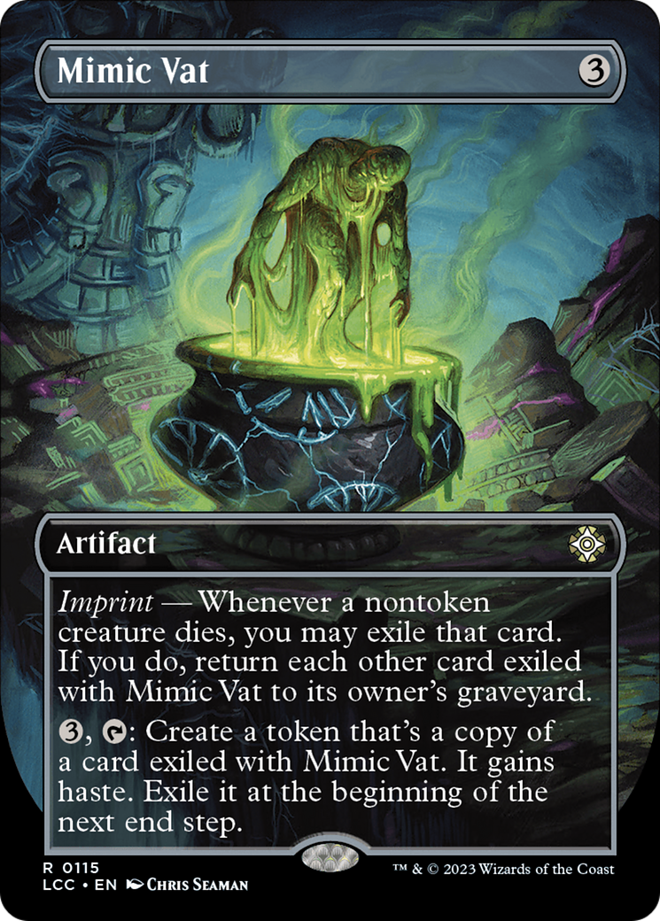 Mimic Vat (Borderless) [The Lost Caverns of Ixalan Commander] | Jack's On Queen
