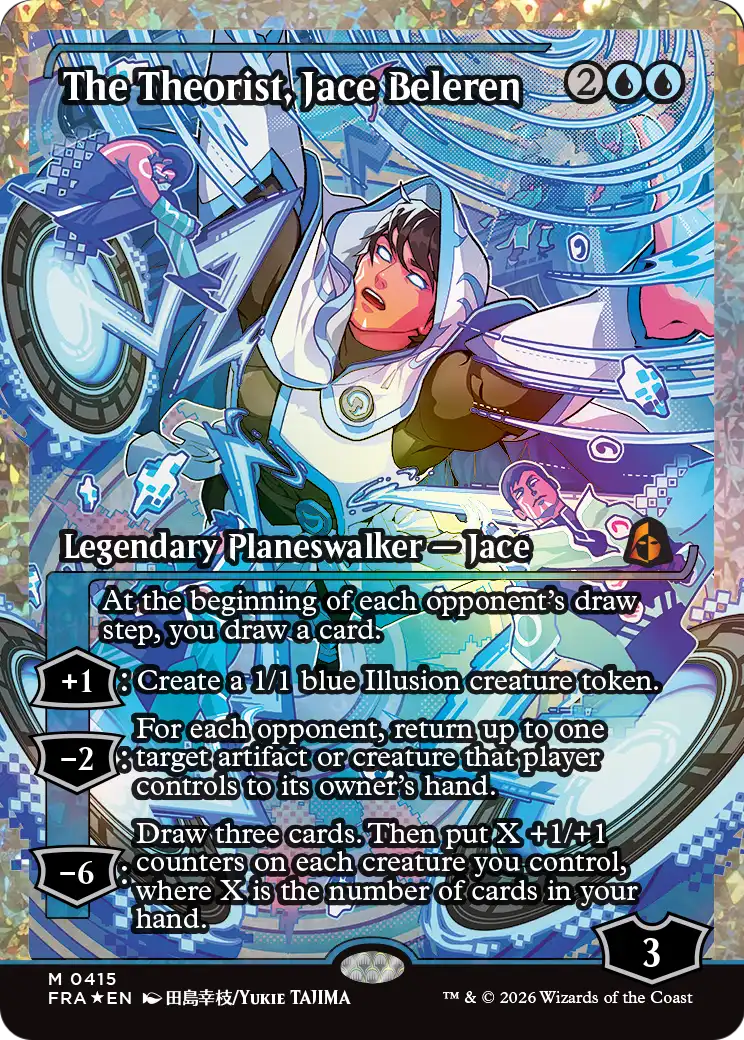 The Theorist, Jace Beleren (Showcase) (Fracture Foil) [Reality Fracture] | Jack's On Queen
