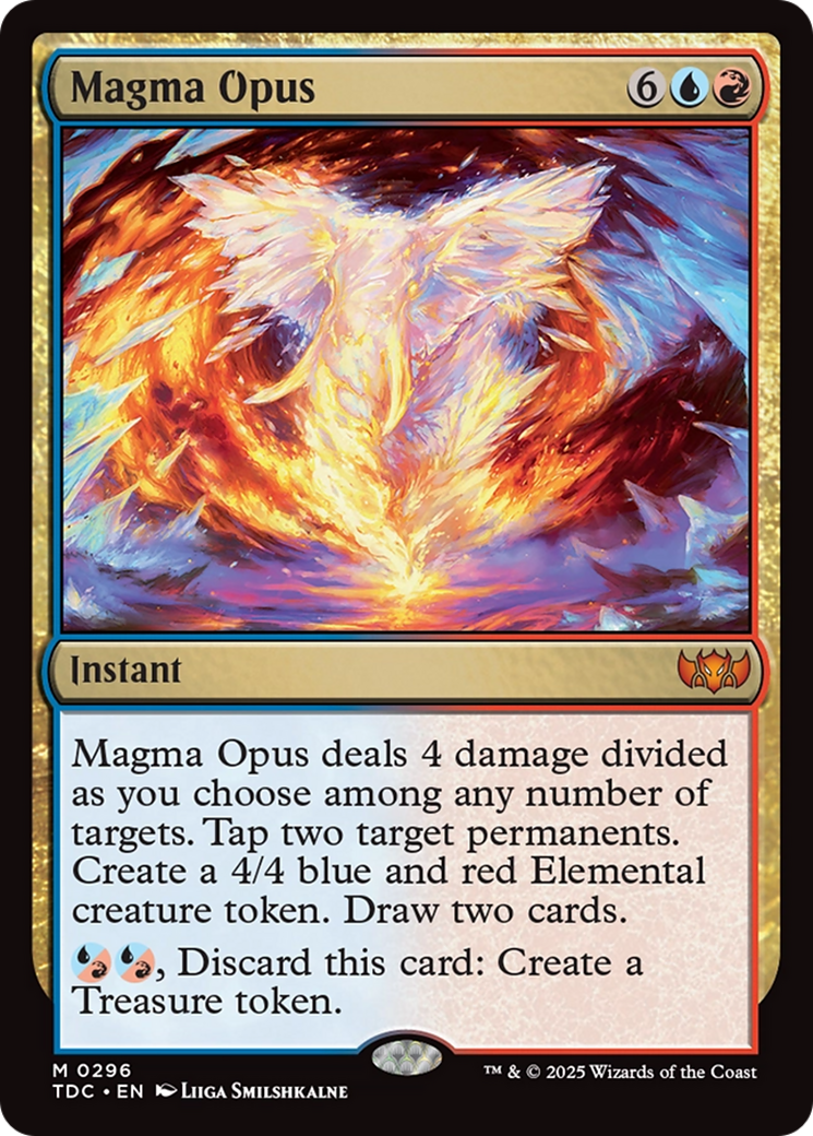 Magma Opus [Tarkir: Dragonstorm Commander] | Jack's On Queen