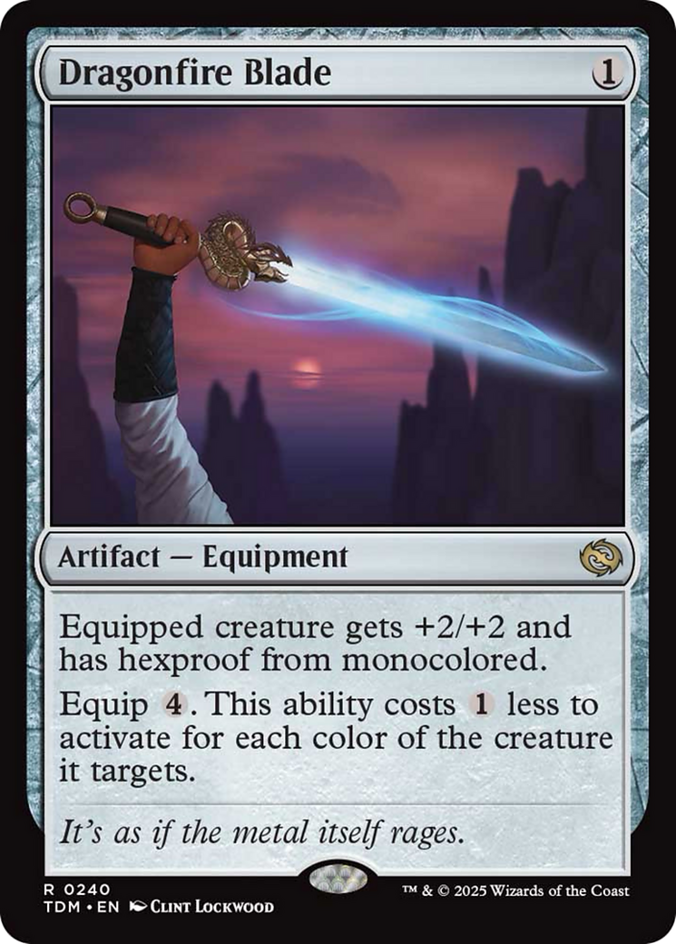 Dragonfire Blade [Tarkir: Dragonstorm] | Jack's On Queen