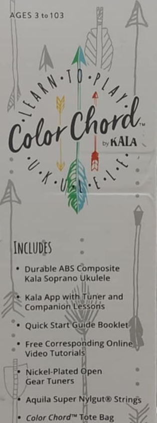Color Chord by Kala - Ukulele Starter Kit | Jack's On Queen