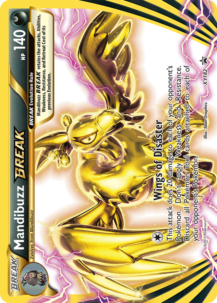 Mandibuzz BREAK (XY182) [XY: Black Star Promos] | Jack's On Queen