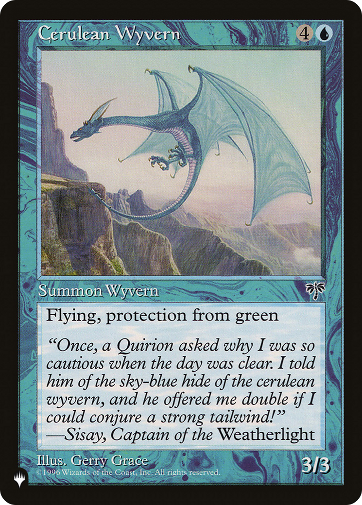 Cerulean Wyvern [The List Reprints] | Jack's On Queen