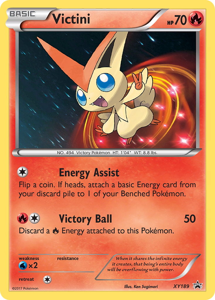 Victini (XY189) [XY: Black Star Promos] | Jack's On Queen