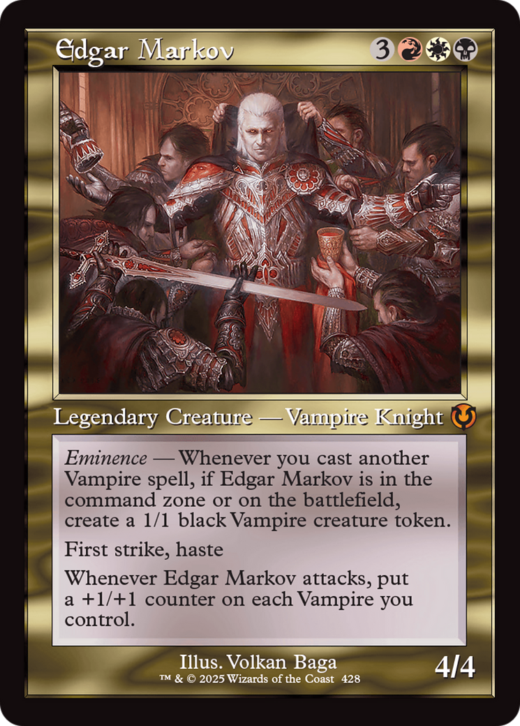 Edgar Markov (Retro Frame) [Innistrad Remastered] | Jack's On Queen