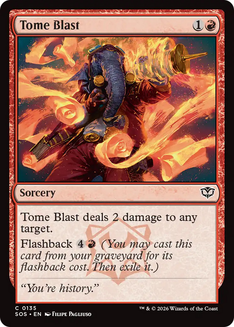 Tome Blast [Secrets of Strixhaven] | Jack's On Queen