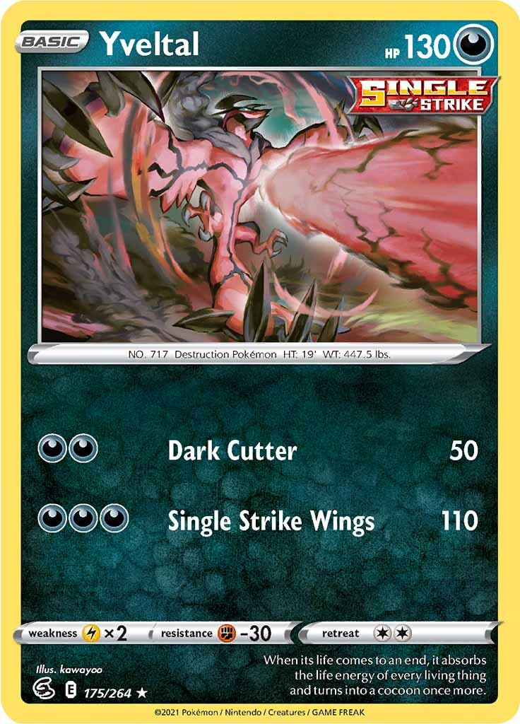 Yveltal (175/264) [Sword & Shield: Fusion Strike] | Jack's On Queen