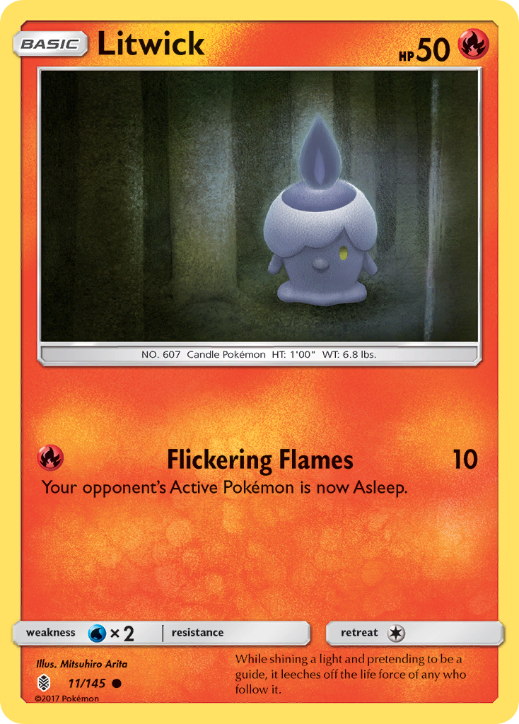 Litwick (11/145) [Sun & Moon: Guardians Rising] | Jack's On Queen