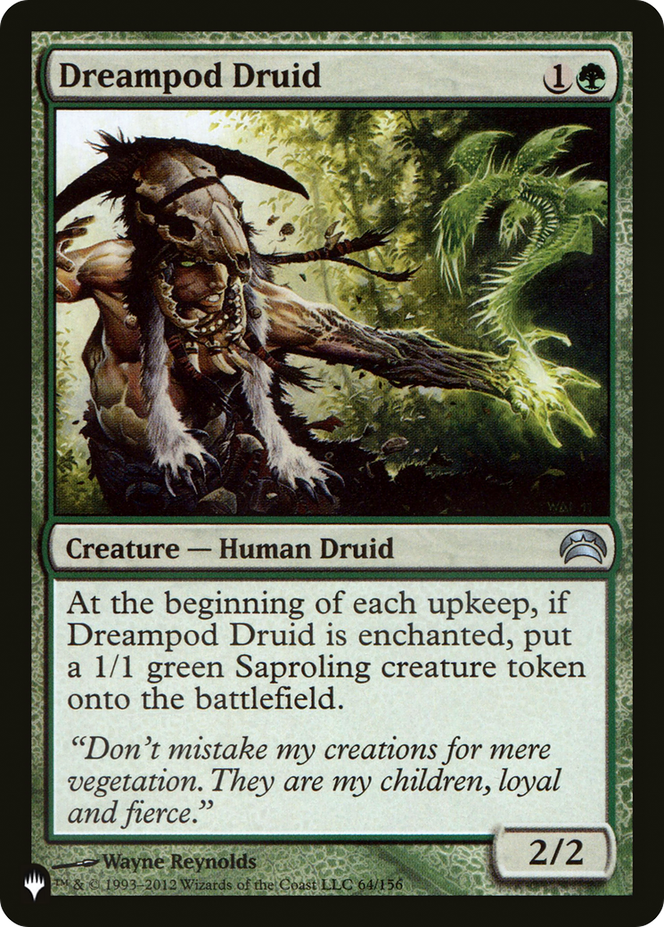 Dreampod Druid [The List Reprints] | Jack's On Queen