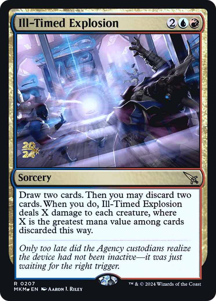 Ill-Timed Explosion [Murders at Karlov Manor Prerelease Promos] | Jack's On Queen
