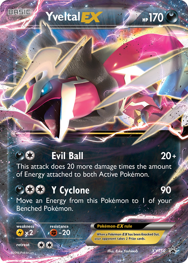 Yveltal EX (XY150) [XY: Black Star Promos] | Jack's On Queen