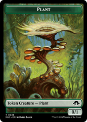 Ape // Plant Double-Sided Token [Modern Horizons 3 Commander Tokens] | Jack's On Queen