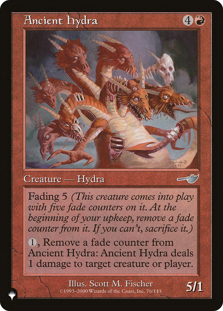 Ancient Hydra [The List Reprints] | Jack's On Queen