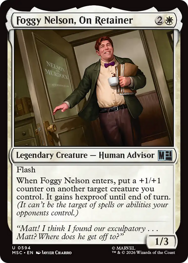Foggy Nelson, On Retainer [Marvel Super Heroes Commander] | Jack's On Queen