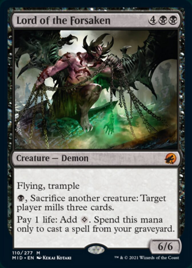 Lord of the Forsaken [Innistrad: Midnight Hunt] | Jack's On Queen