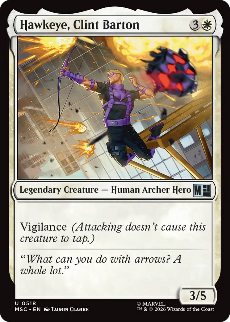 Hawkeye, Clint Barton (0518) [Marvel Super Heroes Commander] | Jack's On Queen