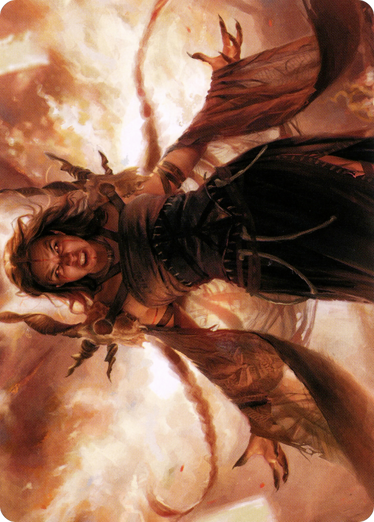 Dragon's Rage Channeler Art Card [Modern Horizons 2 Art Series] | Jack's On Queen