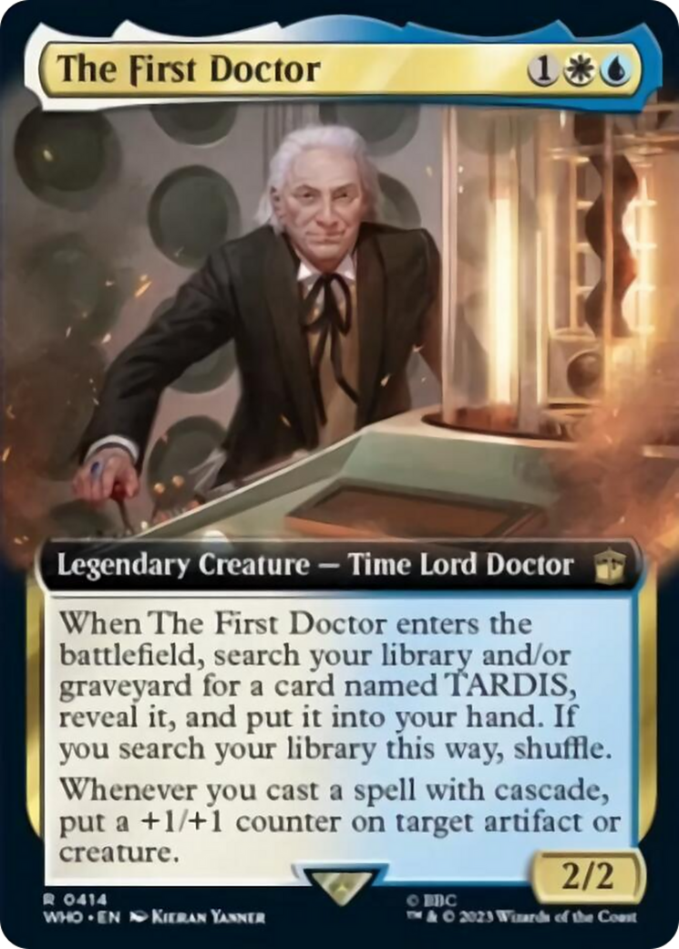 The First Doctor (Extended Art) [Doctor Who] | Jack's On Queen